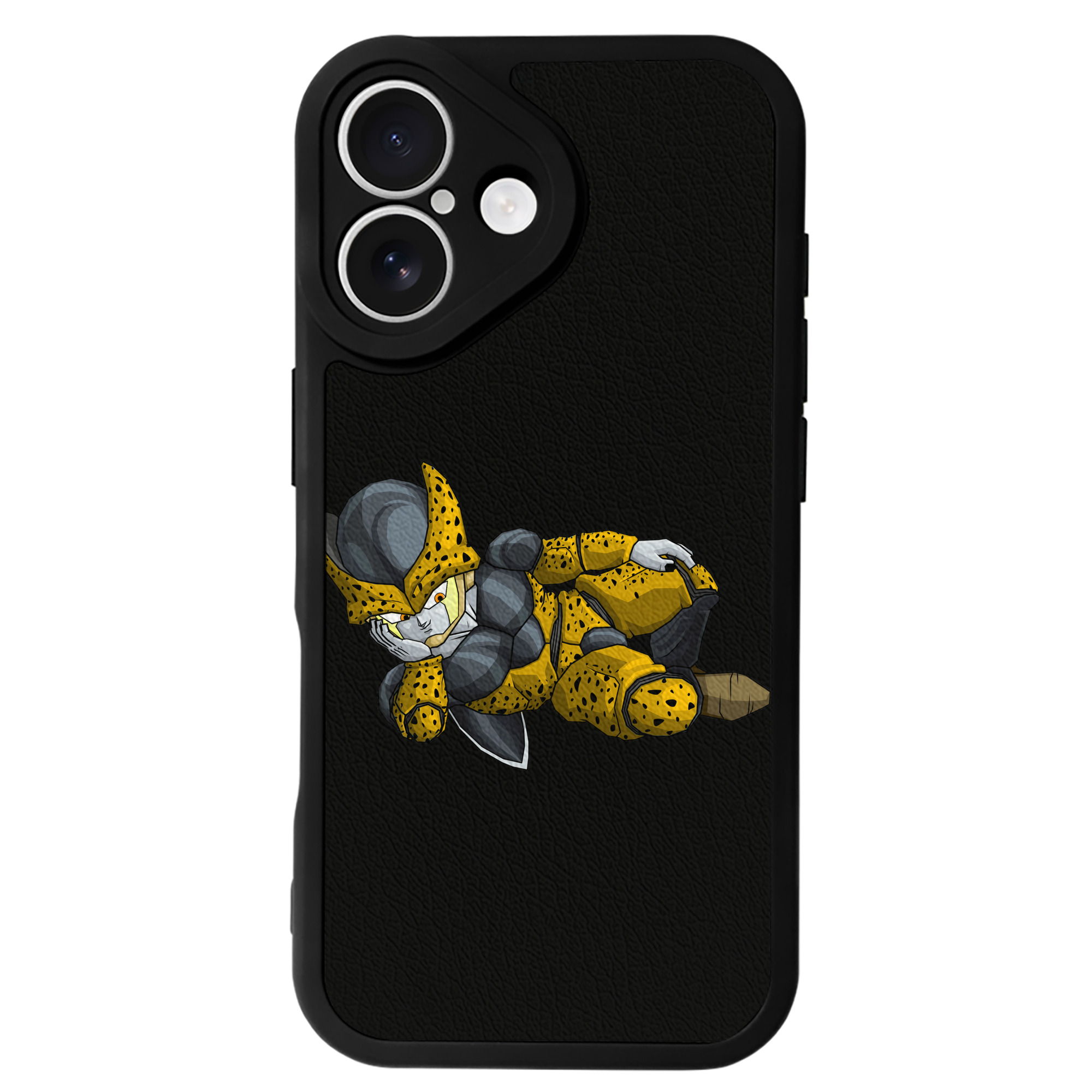 （画像用） ドラゴンボール セル DRAGON BALL Cell 【iPhone 16シリーズ対応】シリコンスマホケース（レザー調） 材質：シリコン